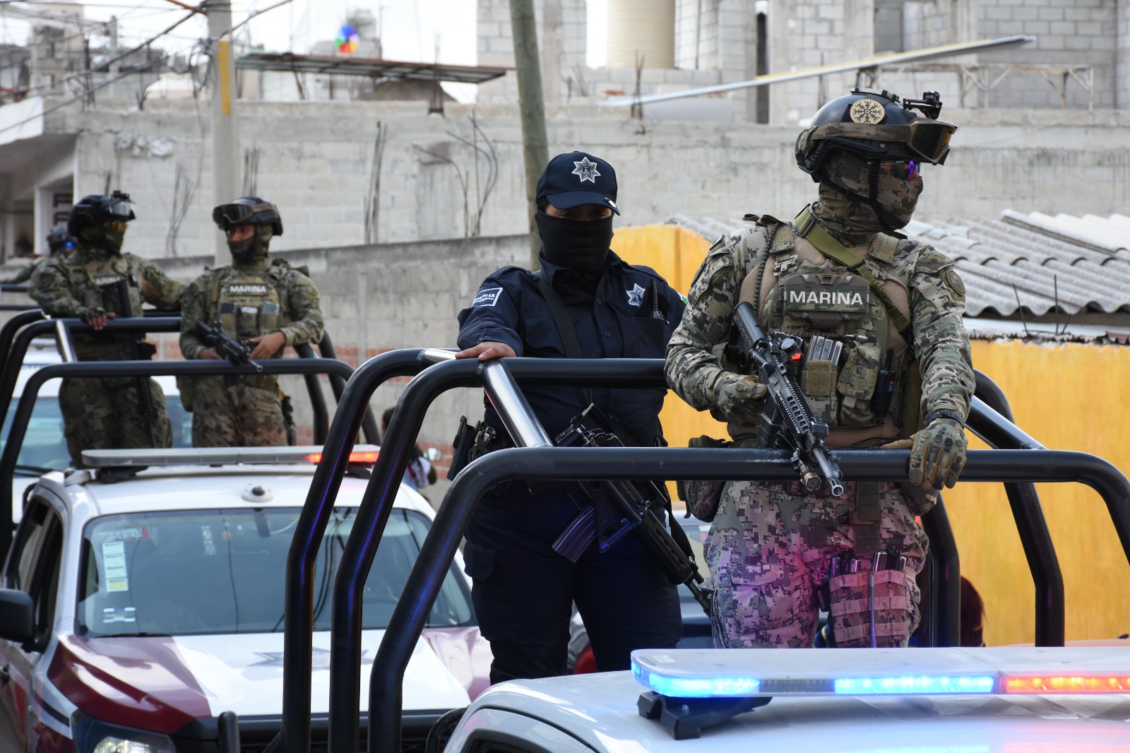 Secretarías de Gobernación y Seguridad refuerzan la vigilancia en Texmelucan