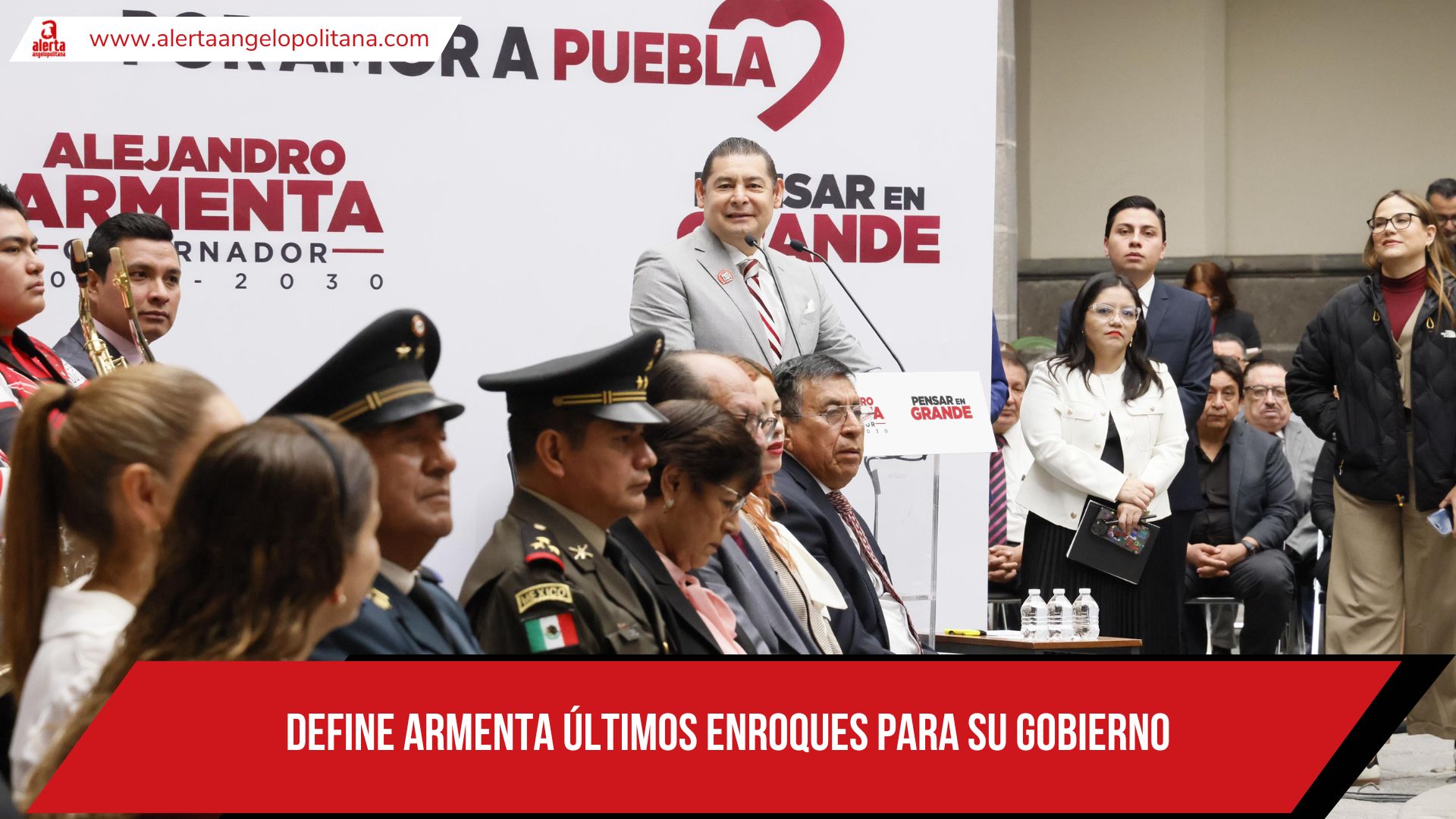 Armenta define últimos nombramientos para su gabinete