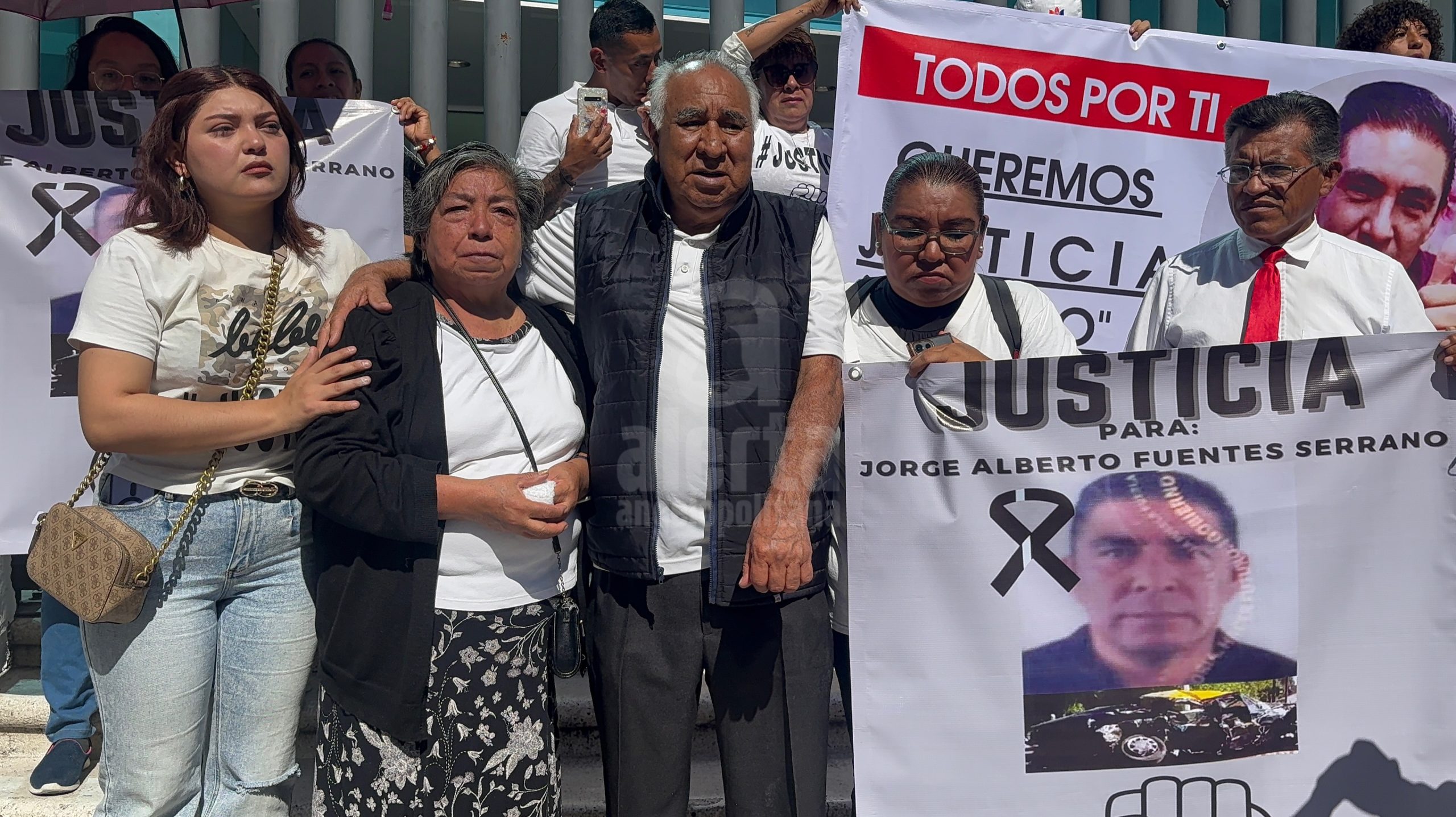 Taxistas exigen justicia para Jorge Alberto tras su muerte