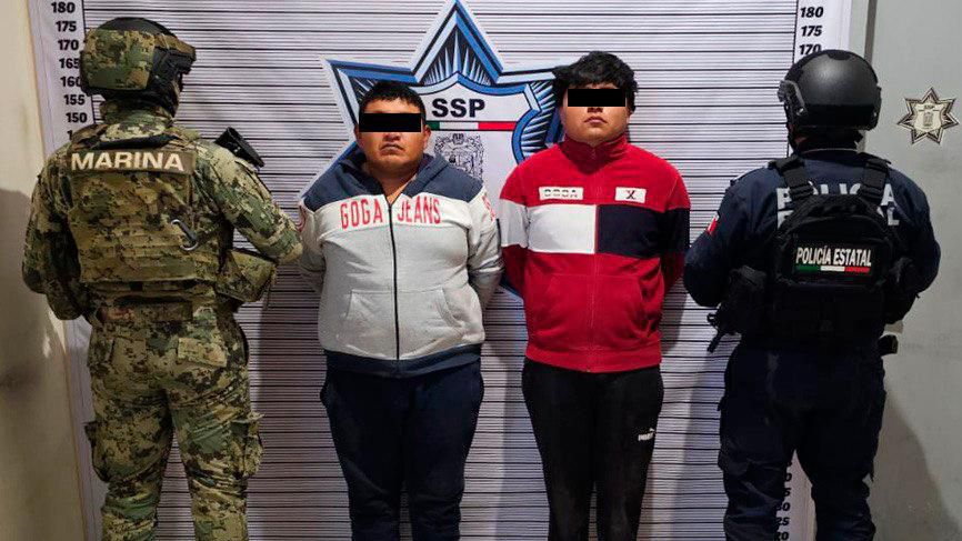 Ellos desataron la balacera por robo de auto en Texmelucan