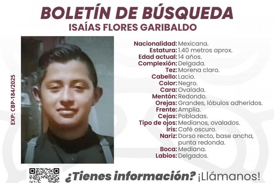 Isaías Flores fue localizado con vida en Veracruz; desapareció hace un mes