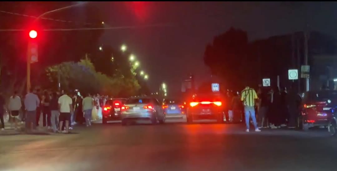 Graban arrancones en el Bulevard Forjadores
