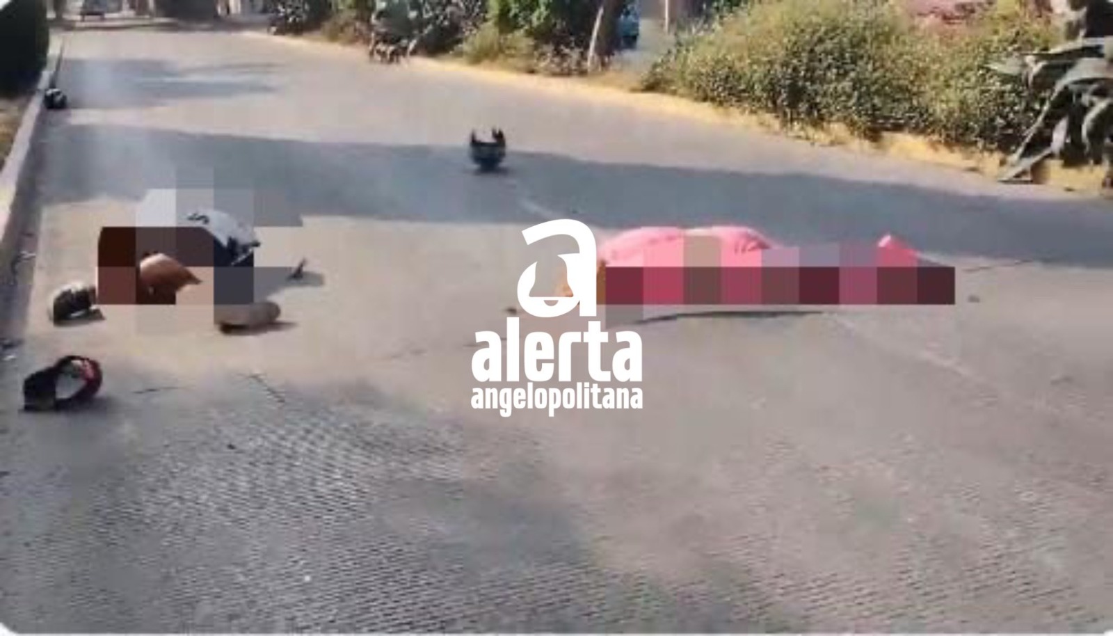 Muere mujer motociclista tras ser embestida