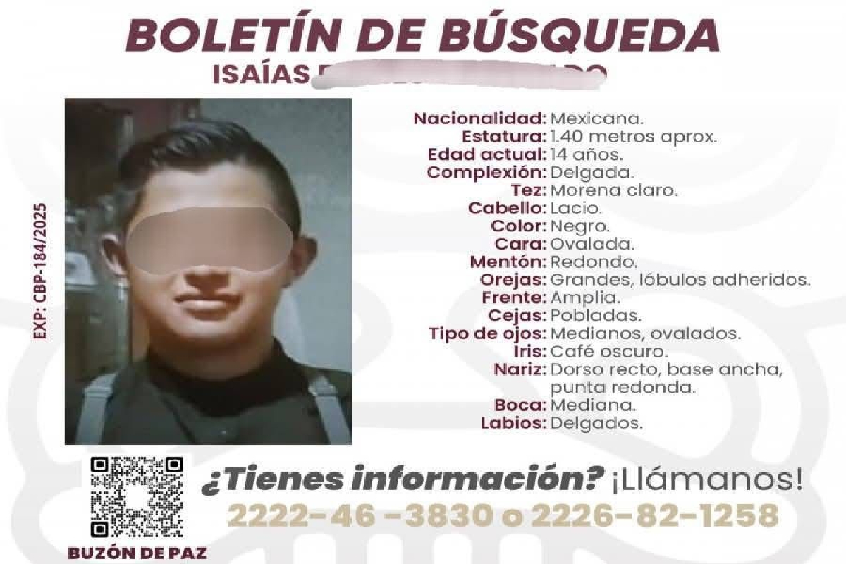 Detienen al padre de Isaías N. por presunta violencia familiar