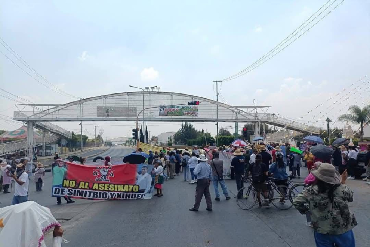 Persisten protestas; bloqueo en la Federal Atlixco cumple 24 horas
