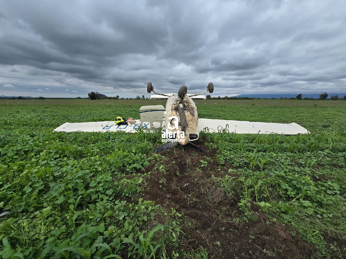Una avioneta hizo aterrizaje de emergencia en Huejotzingo