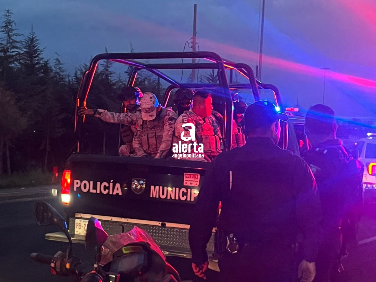 Policía municipal detiene a 5 elementos de la Guardia Nacional