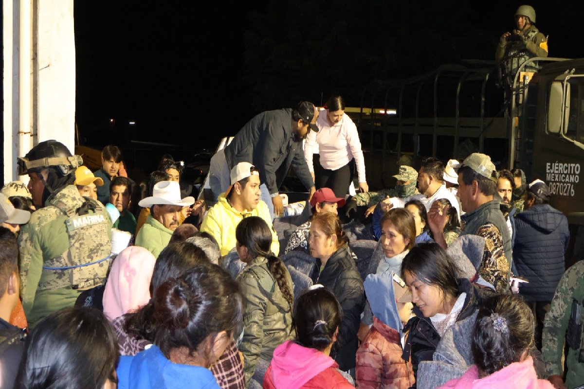 Autoridades coordinan ayuda por lluvias en Chignahuapan y Tepeojuma
