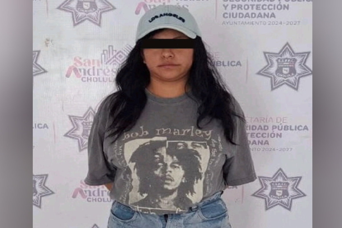 Detiene Policía de San Andrés Cholula a presunta responsable de robo a negocio