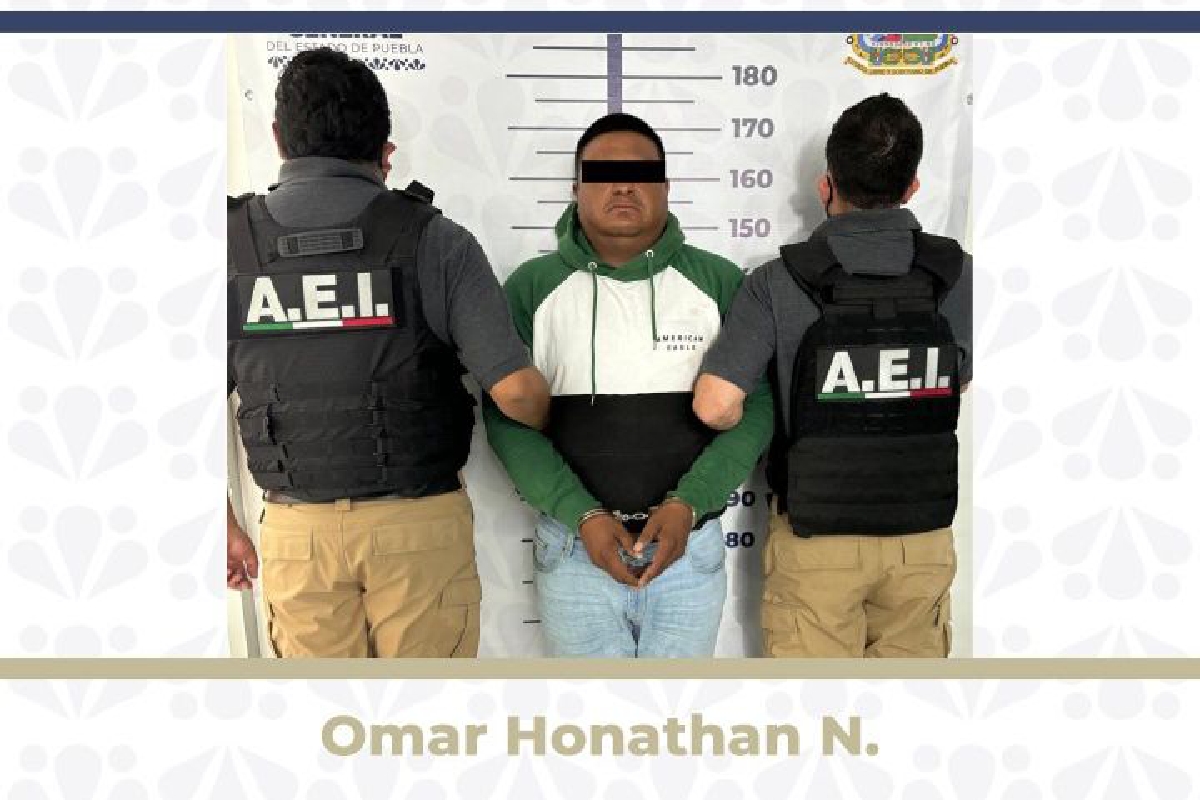 FGE aprehende a “El Negro”; en 2018 asesinó a un policía