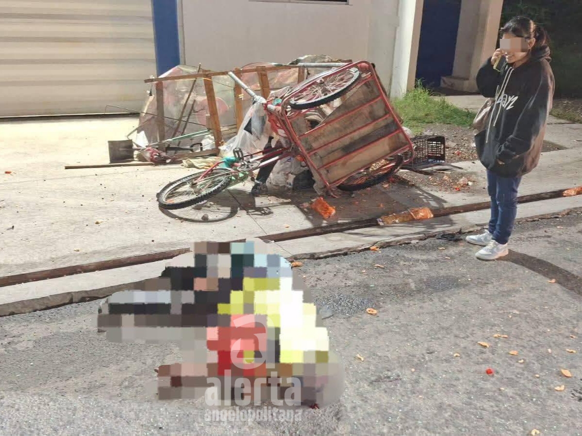 Muere vendedor de frituras atropellado en Chachapa