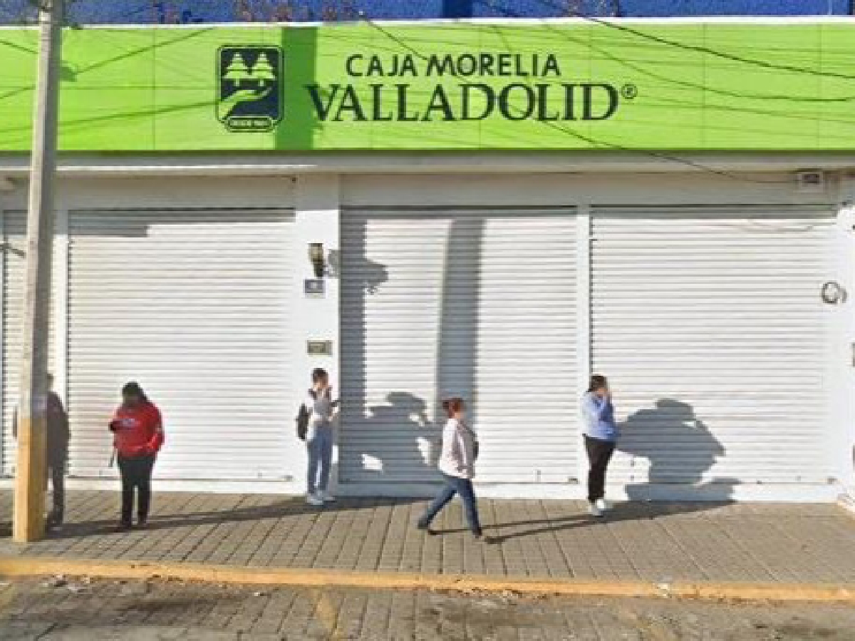 Roban 100 mil pesos de Caja Valladolid Puebla