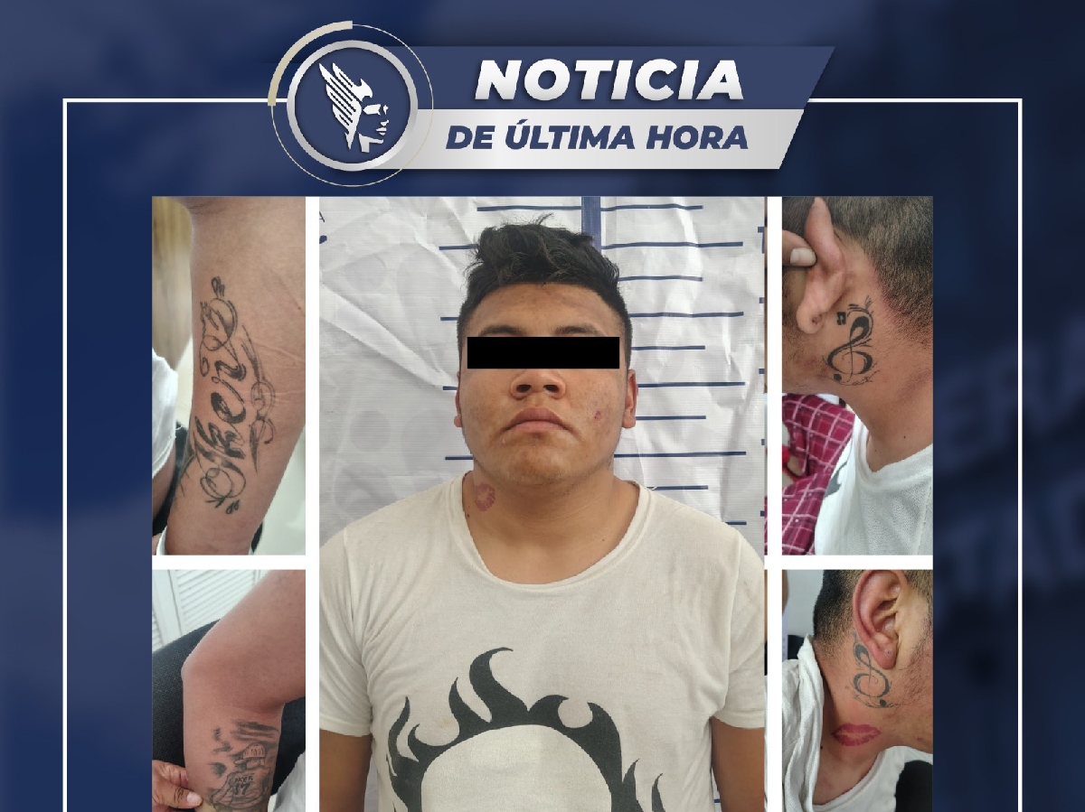 Aprehenden a “El Tamara”; es generador de violencia en “El Triángulo Rojo”