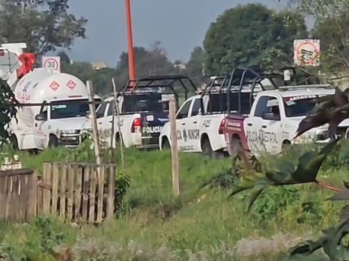 Aseguran pipas con presunta conexión al huachicol en Coronango