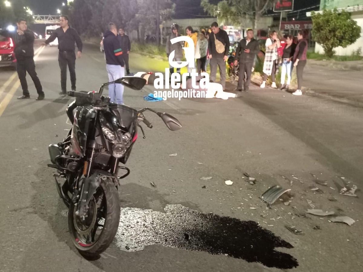 Fatal accidente en moto deja a una mujer sin vida en tramo federal