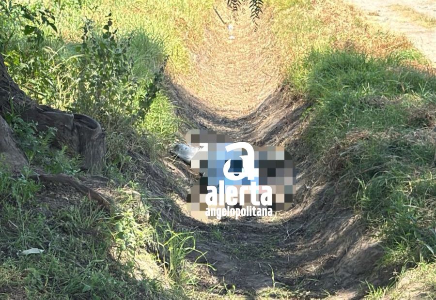 Campesinos encuentran cadáver plomeado en Tecamachalco