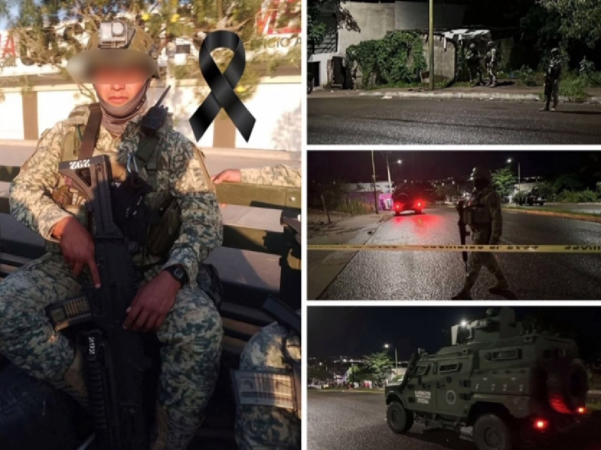 Balacera en Culiacán deja sin vida a un elemento poblano del Ejército