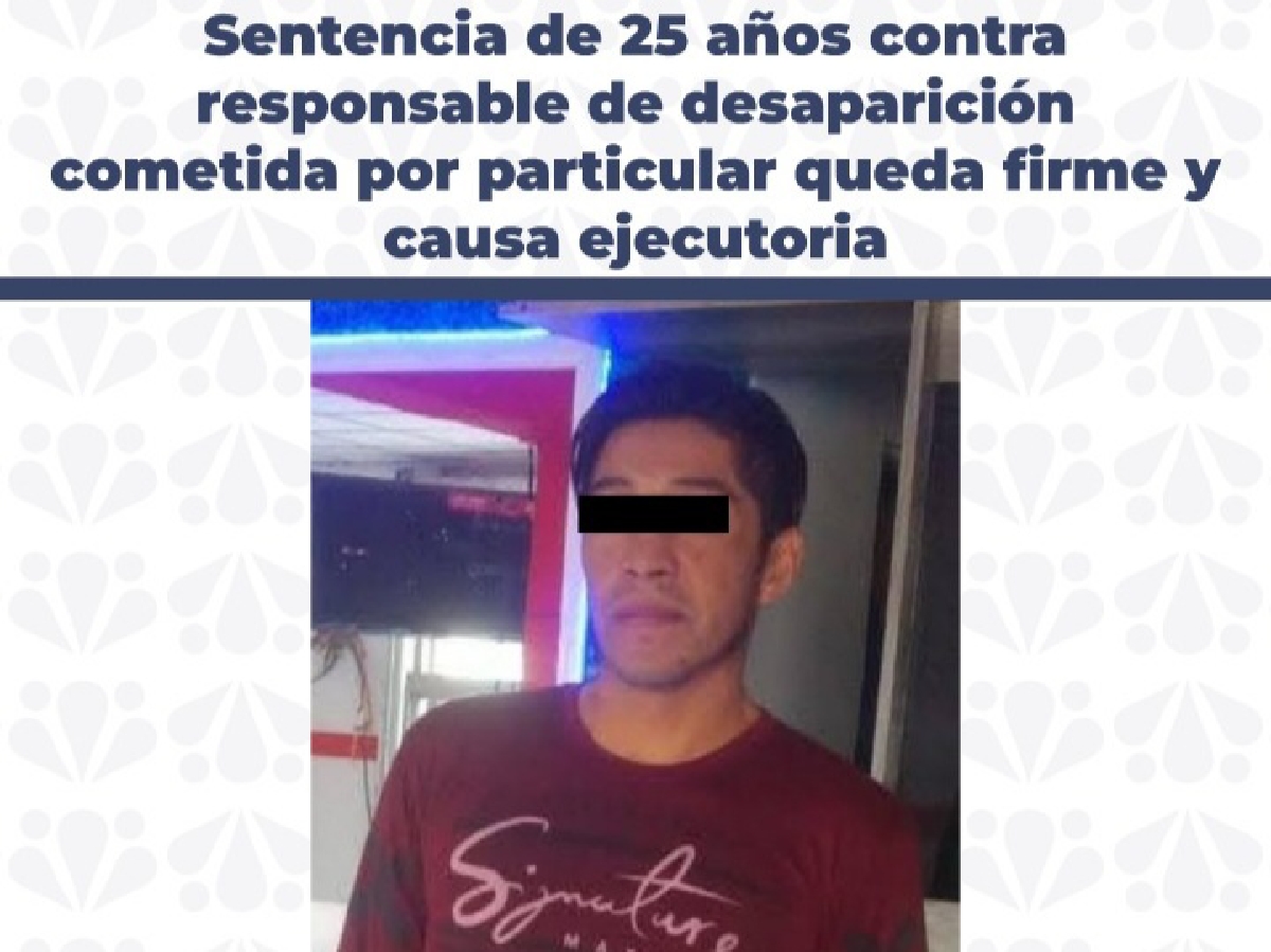 “El Flaco” pasará 25 años en la cárcel por desaparición forzada