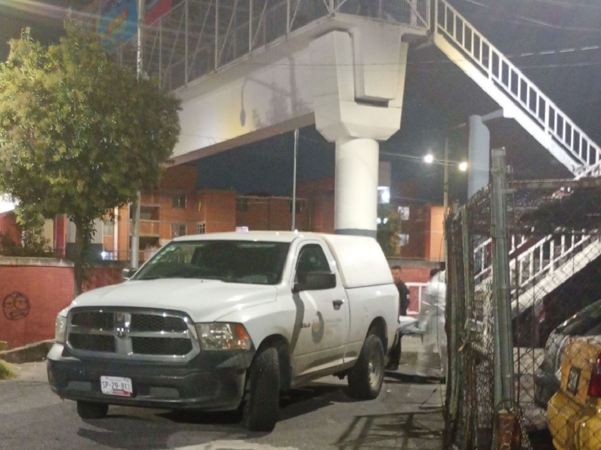 Hombre acaba con su vida en puente peatonal de Agua Santa