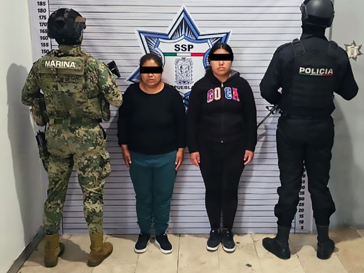 Detienen SSP y SEMAR a dos presuntas integrantes del grupo delictivo “Los Carriles”