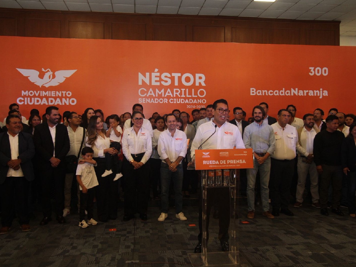 PRI se debilita: Néstor Camarillo traslada cuadros a Movimiento Ciudadano