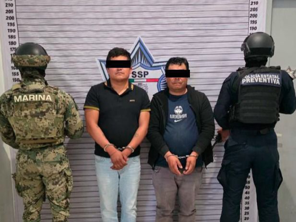 Detienen SSP y SEMAR a dos presuntos asaltantes de casa habitación