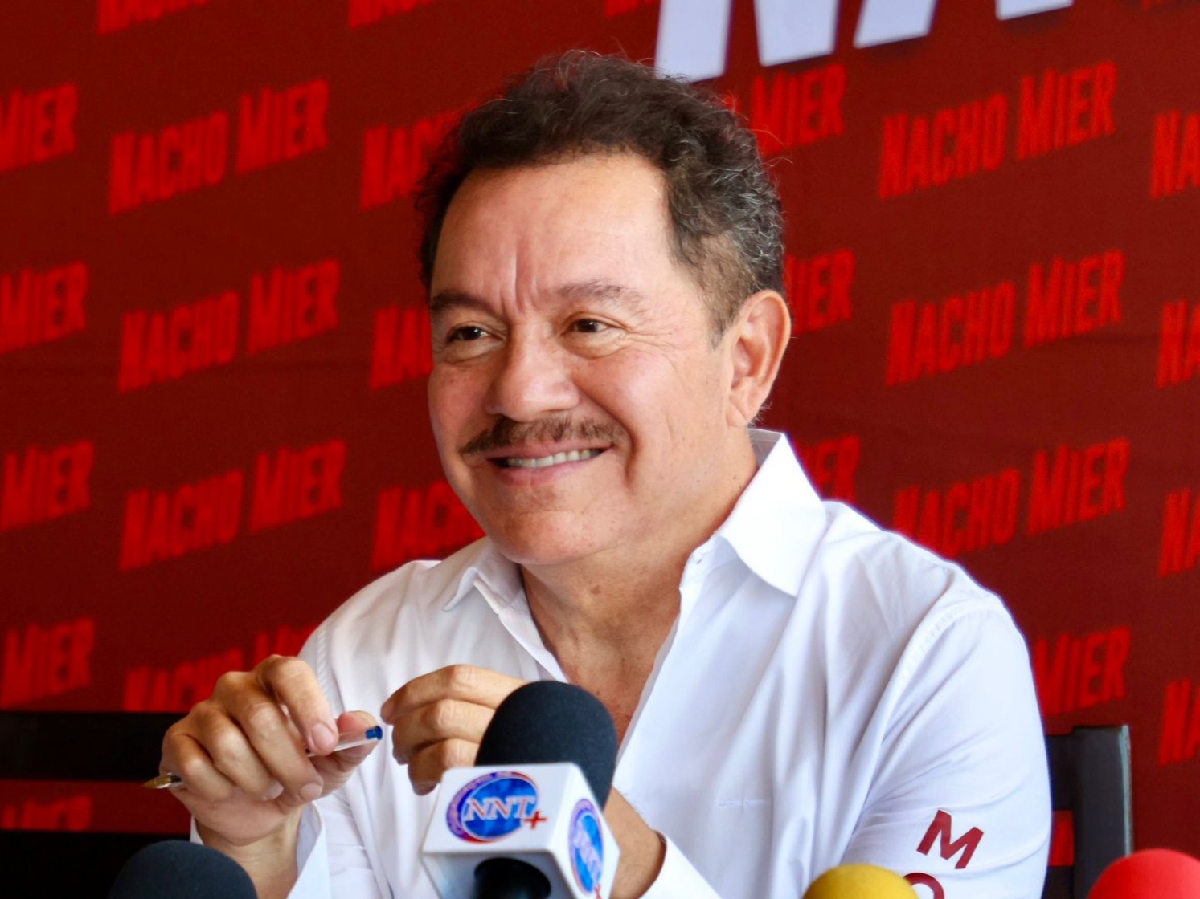 Parentesco con Armenta, un tema que Nacho Mier prefiere no abordar