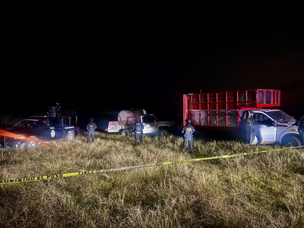 Asegura SSP dos vehículos relacionados con el robo de hidrocarburo