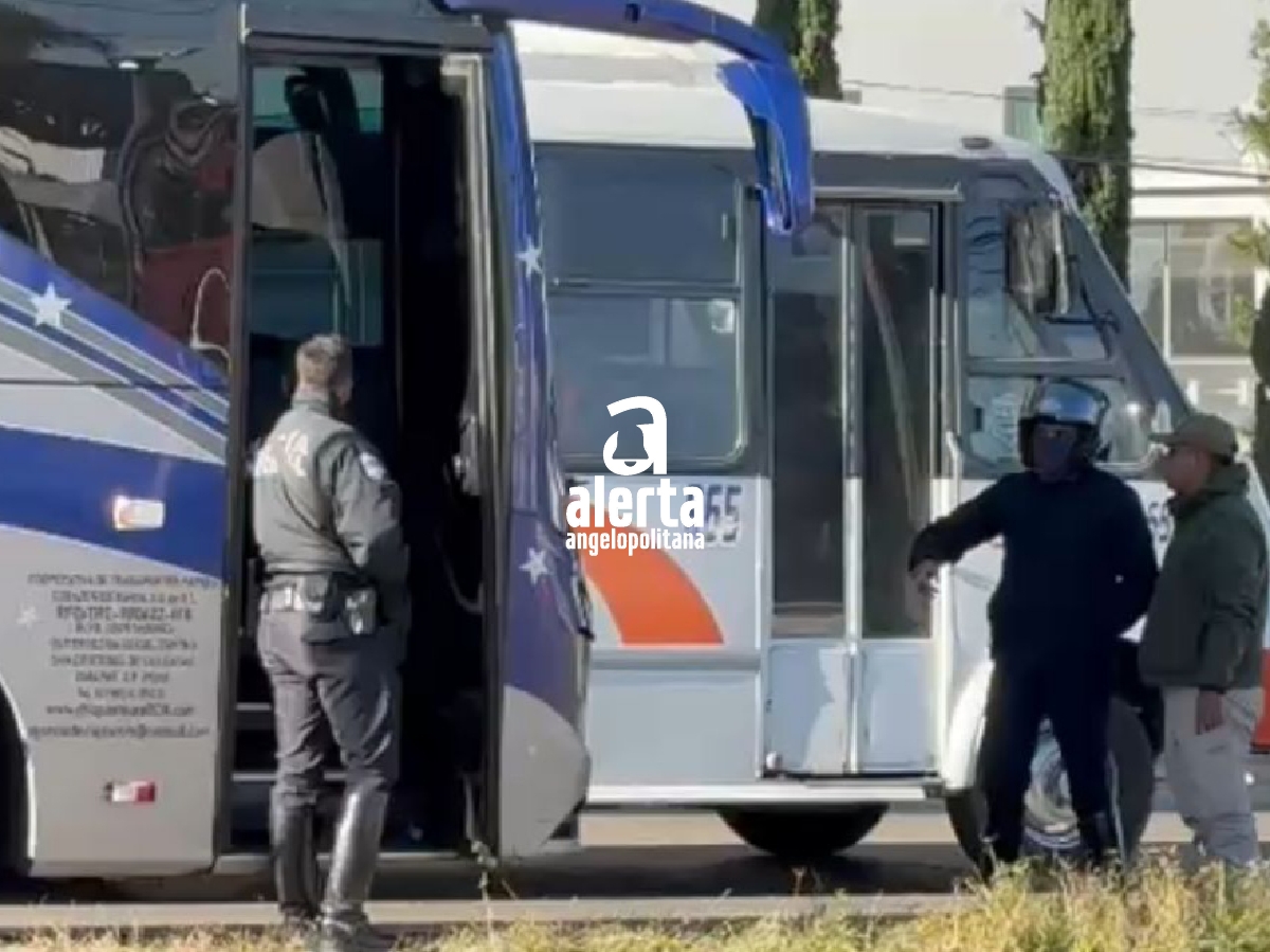 SSC asegura a cuatro venezolanos en la México–Puebla