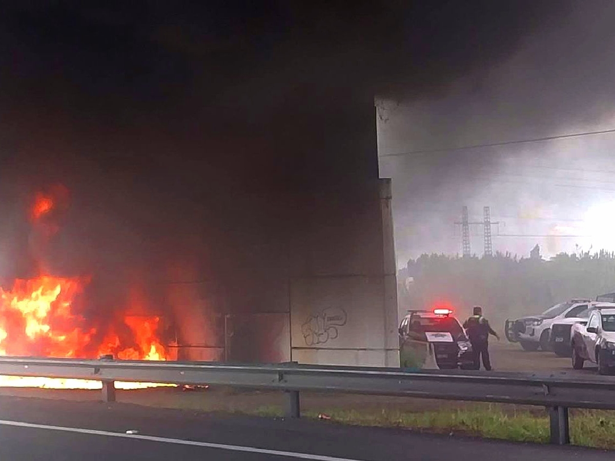 Conflicto sindical detiene circulación en la Puebla–Tlaxcala