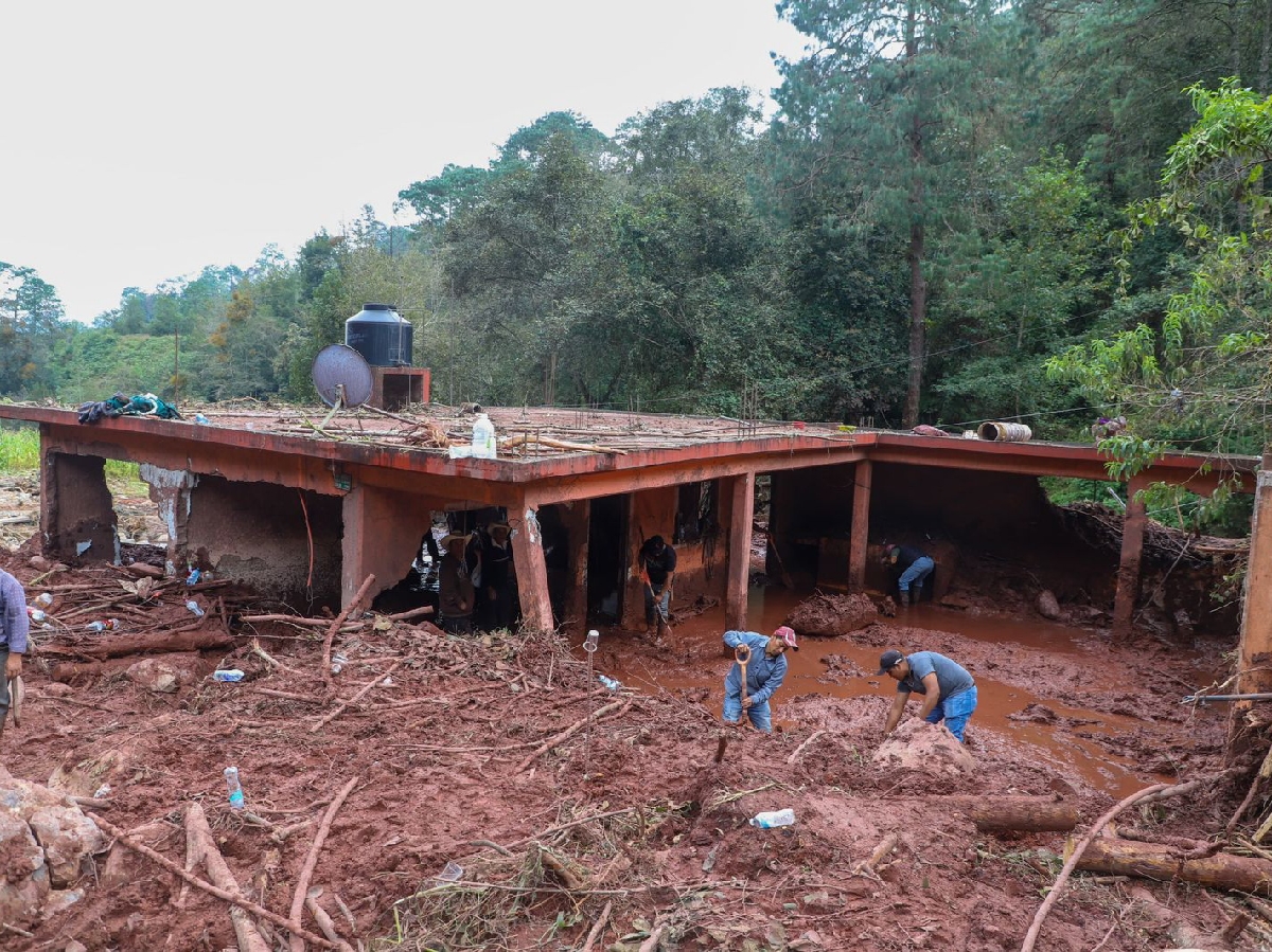 La Sierra Norte registra daños en 3 mil viviendas y 164 escuelas