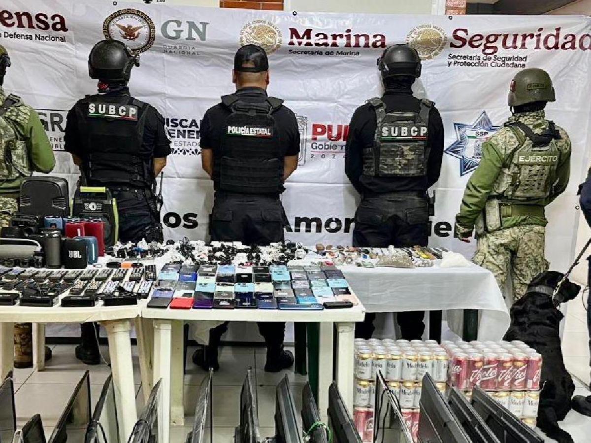 SEDENA y SSP revisan penal de Tepexi