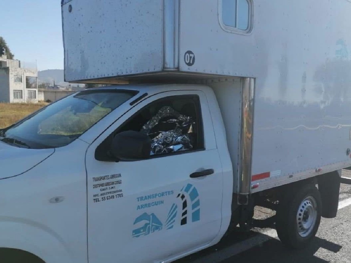 Muere transportista sobre la México-Puebla