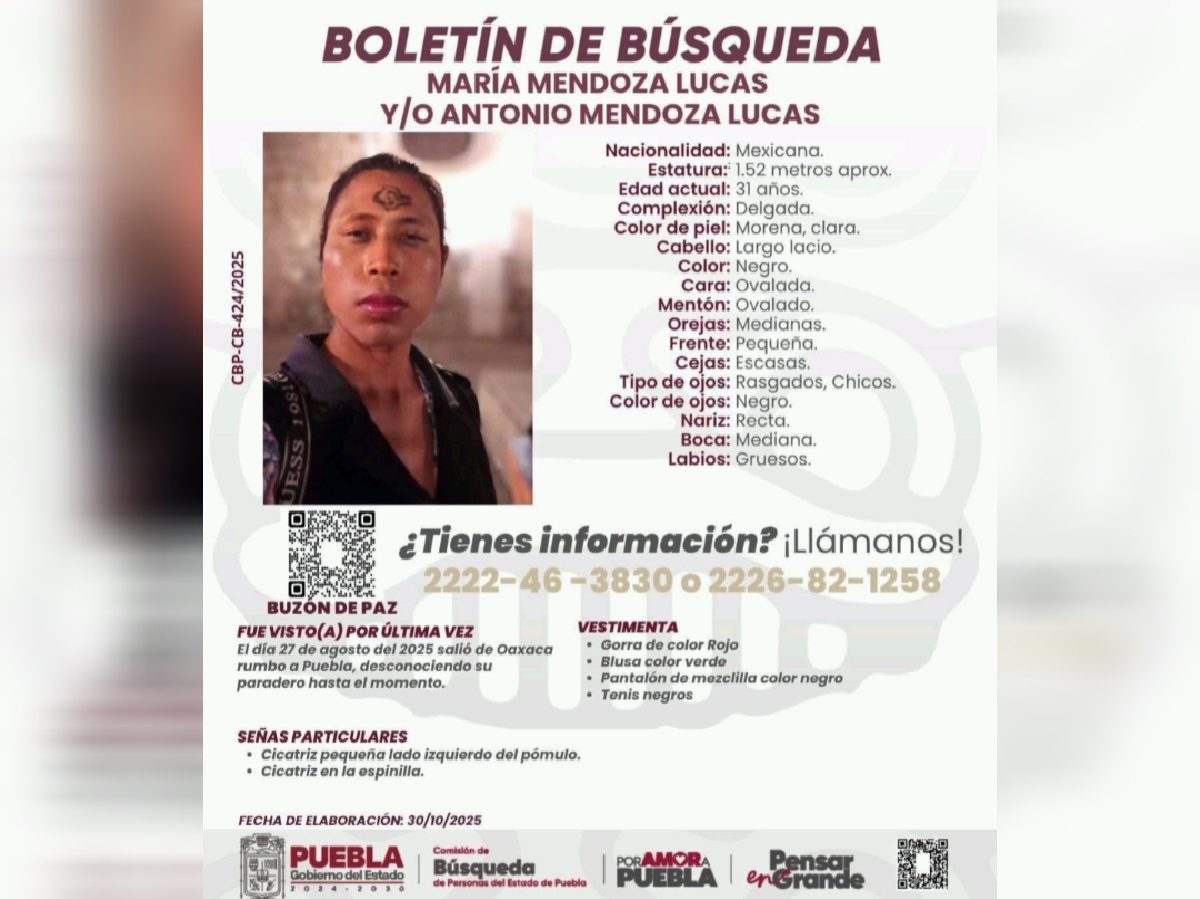 Activista trans desaparece mientras se dirigía a Puebla