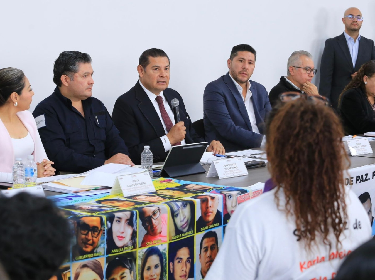 Presenta Gobierno de Puebla avances a madres buscadoras con sensibilidad en 5a reunión de trabajo