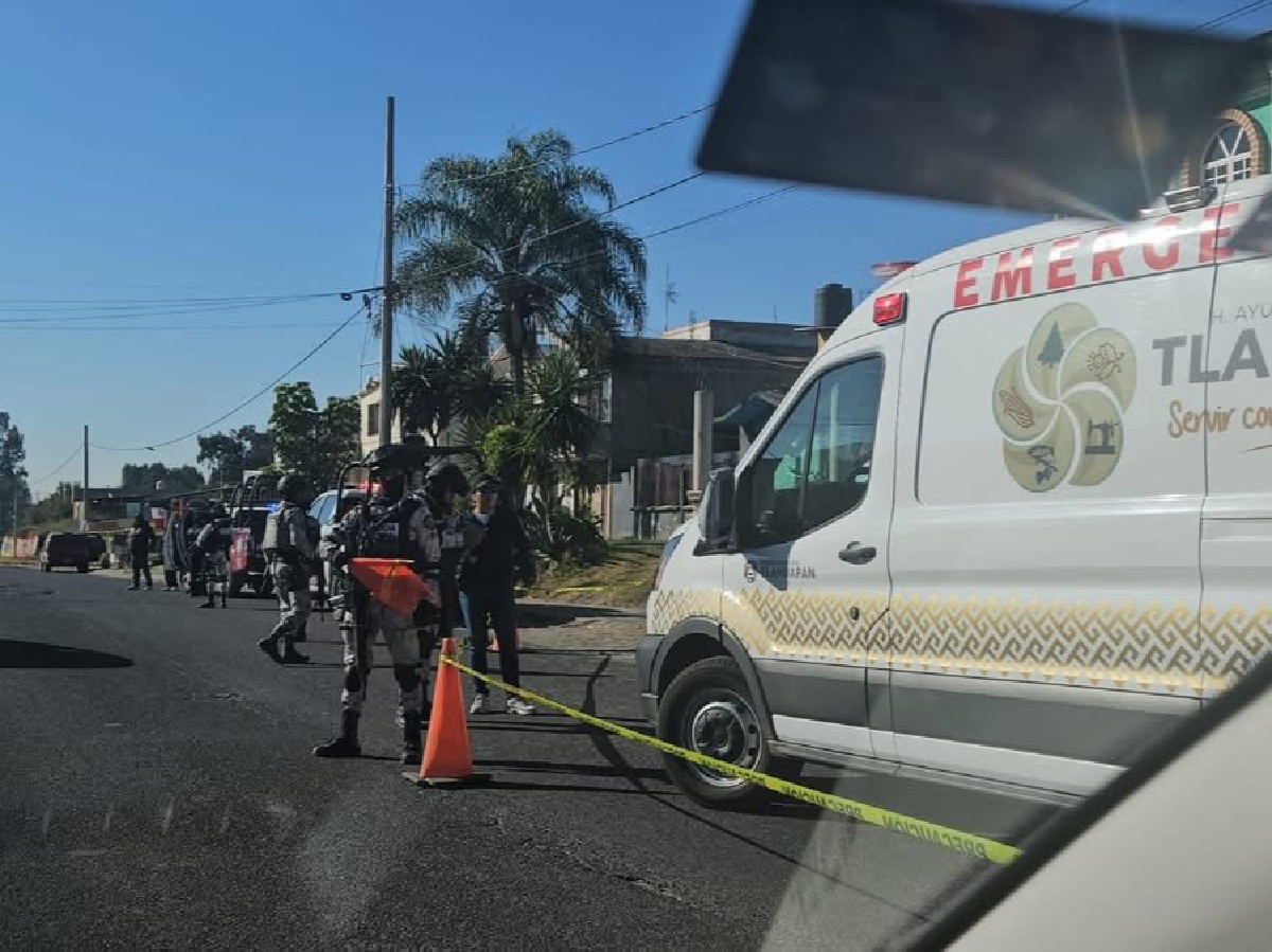 Un muerto y tres heridos tras tiroteo en Texmelucan
