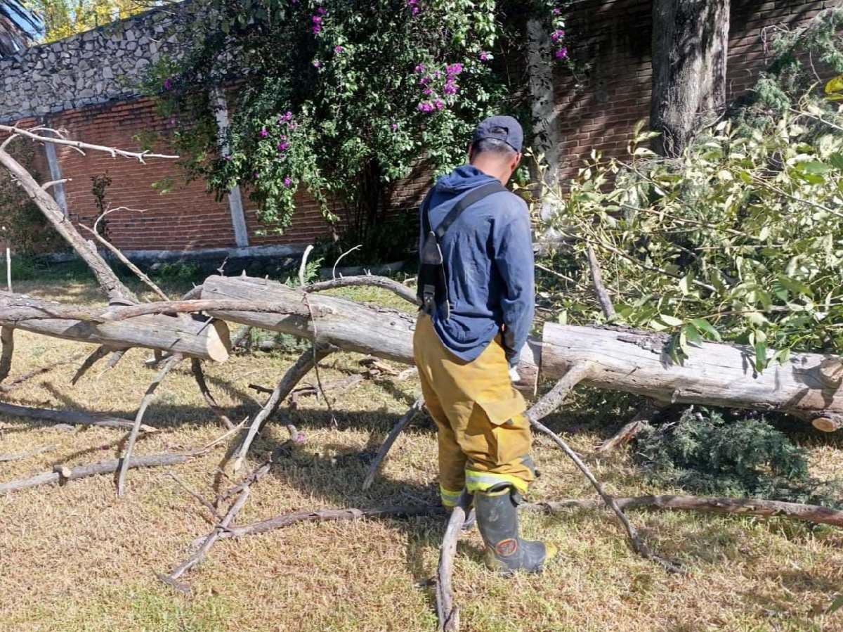 Gobierno de San Pedro Cholula responde ante afectaciones por el Frente Frío No. 13