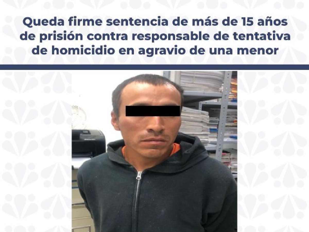 Firme sentencia de 15 años contra responsable de tentativa de homicidio