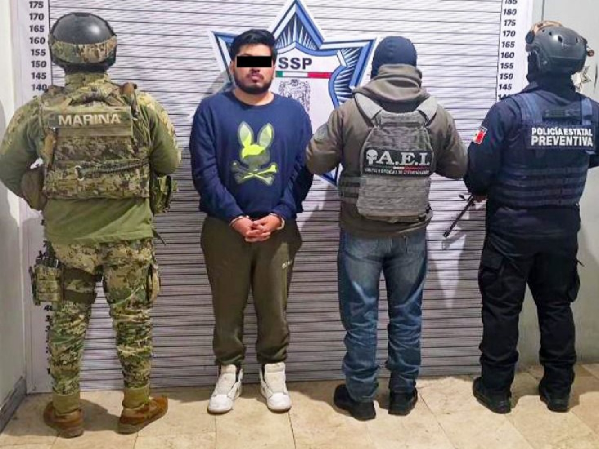 Detienen a “El Shower”; es generador de violencia en Puebla