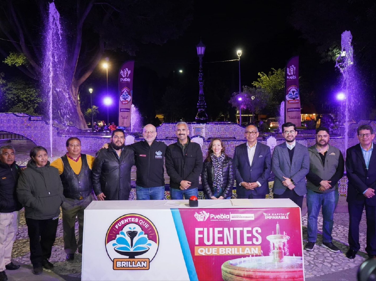 Inaugura Gobierno de la Ciudad revitalización de las fuentes del Parque Paseo de San Francisco