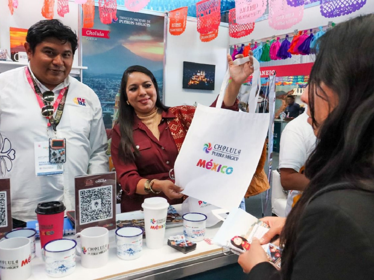 San Pedro Cholula, presente en el Tianguis Turístico de Hidalgo