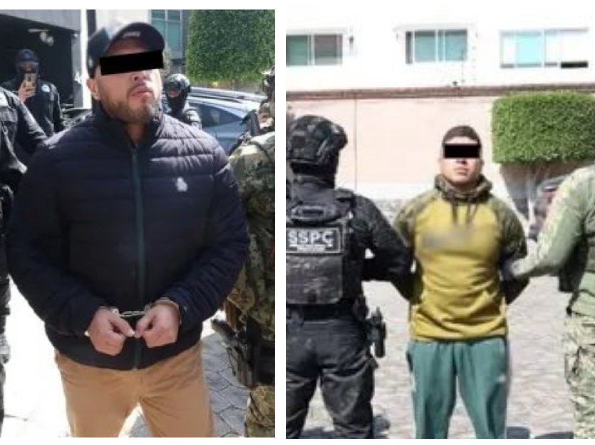 Capturan a “El Carnal” y “El Pelayo” tras fuerte operativo en Puebla