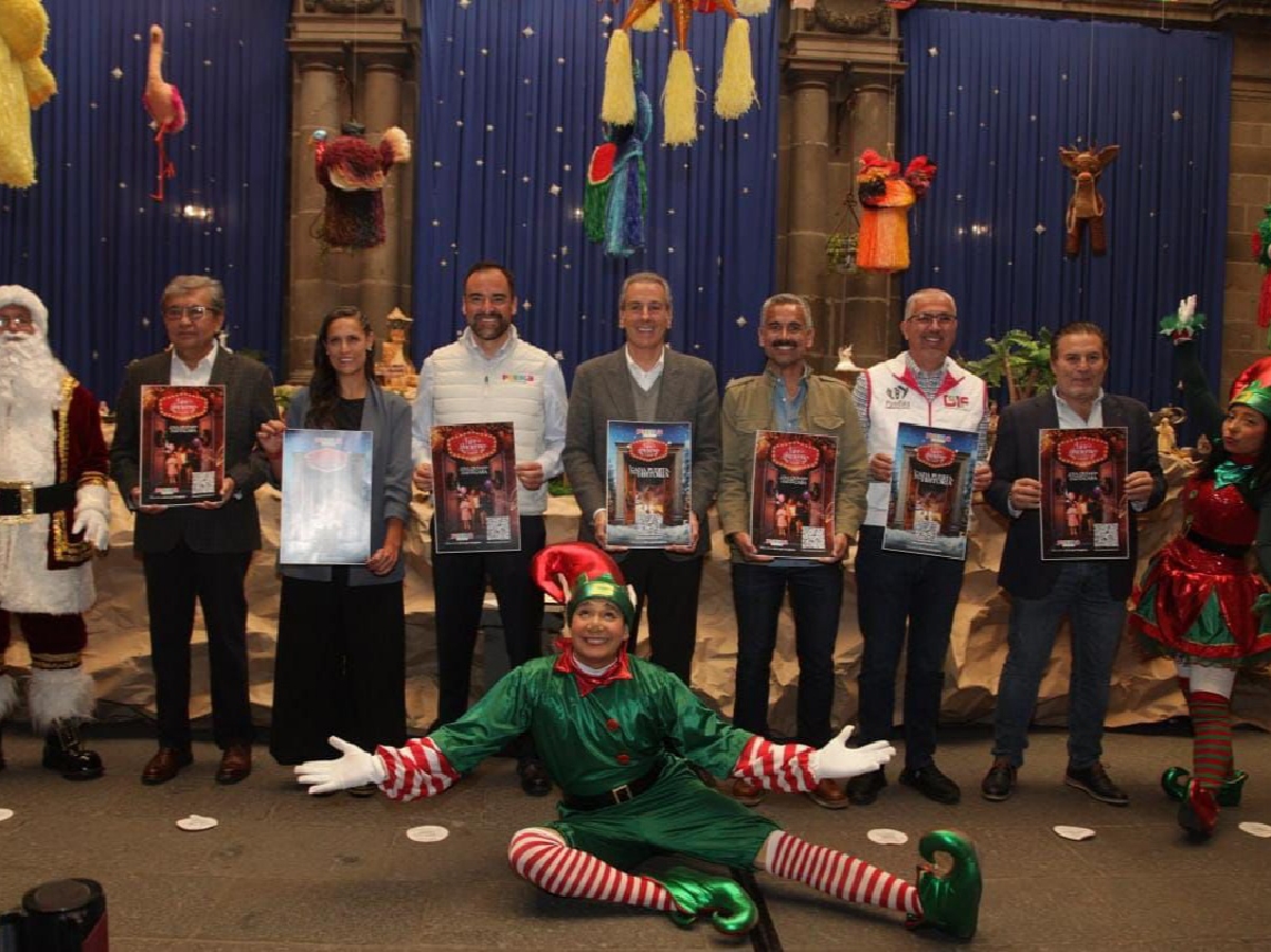Presenta Pepe Chedraui actividades de Vive la Navidad en Puebla 2025