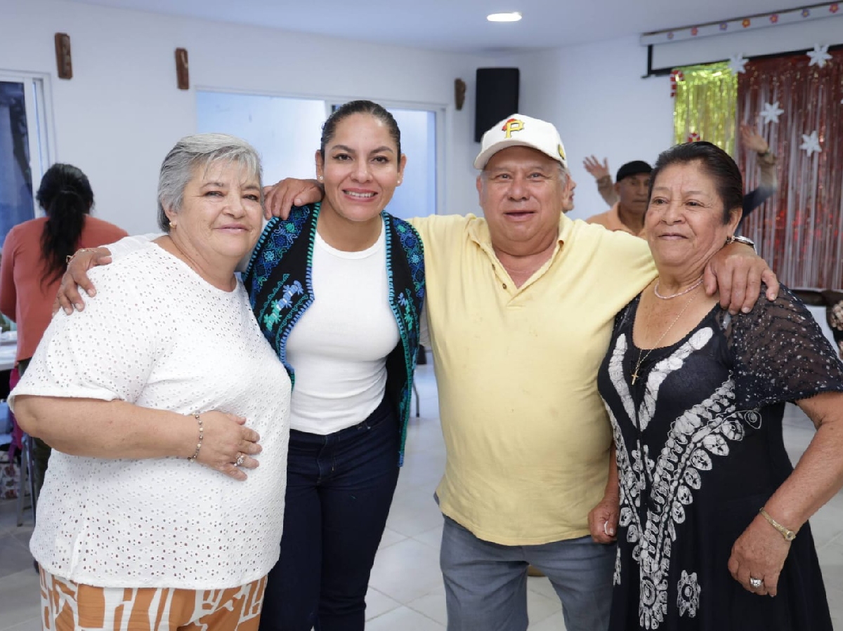 Entrega Lupita Cuautle la rehabilitación de la Estancia de Día de San Andrés Cholula