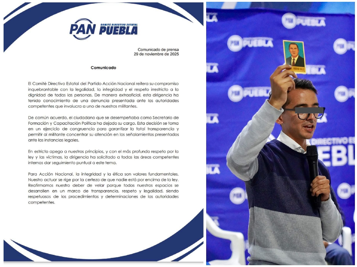 Renuncia Carlos N del PAN por abuso sexual