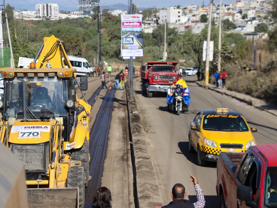 Con pavimentación sin corrupción, Gobierno del Estado transforma el nuevo rostro de la zona metropolitana