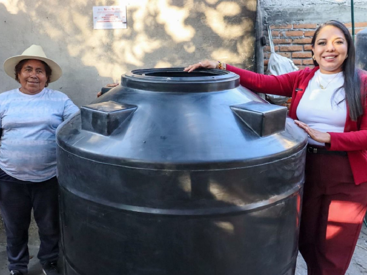 Tonantzin Fernández continúa llevando bienestar a cada rincón de San Pedro Cholula