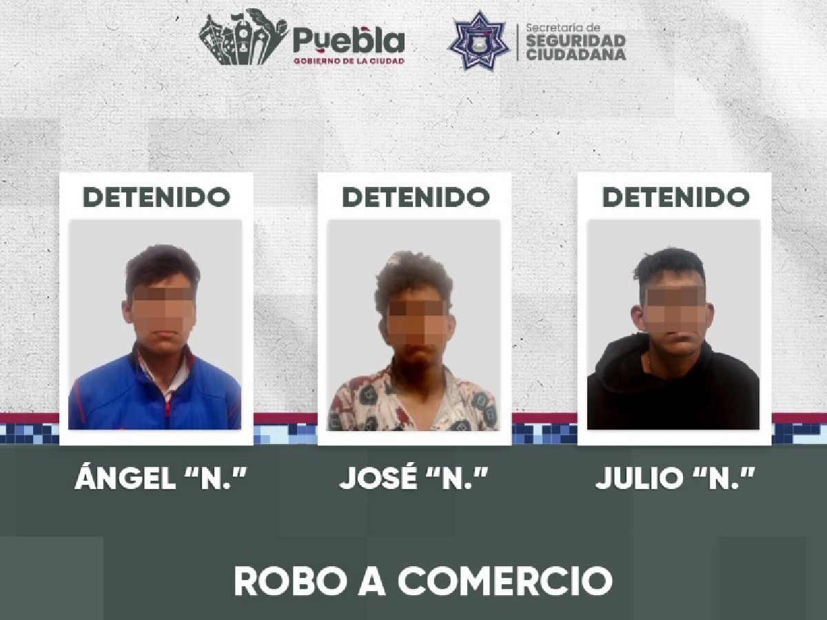 Estos son los ladrones que robaron pastelería La Zarza en Humboldt