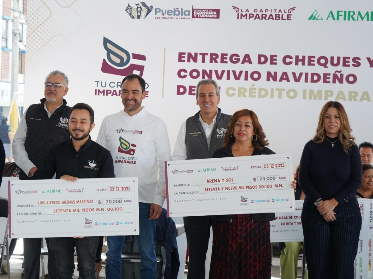 Encabeza Pepe Chedraui entrega de cheques de “Tu crédito imparable”