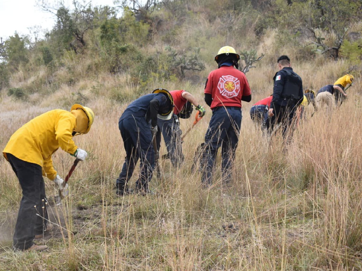 Gobierno de San Pedro Cholula refuerza la capacitación en prevención y combate de incendios forestales